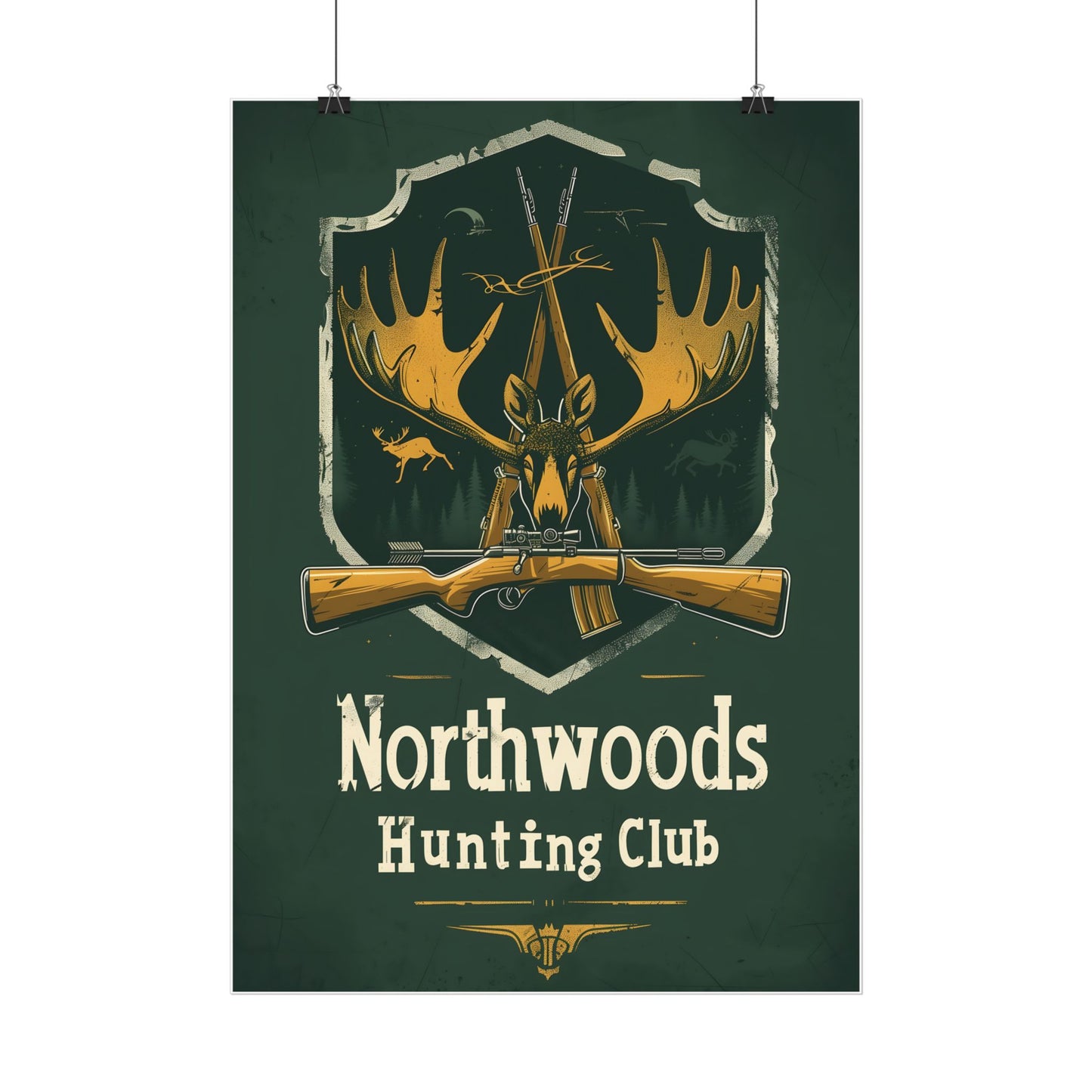 Northwoods Club Poster