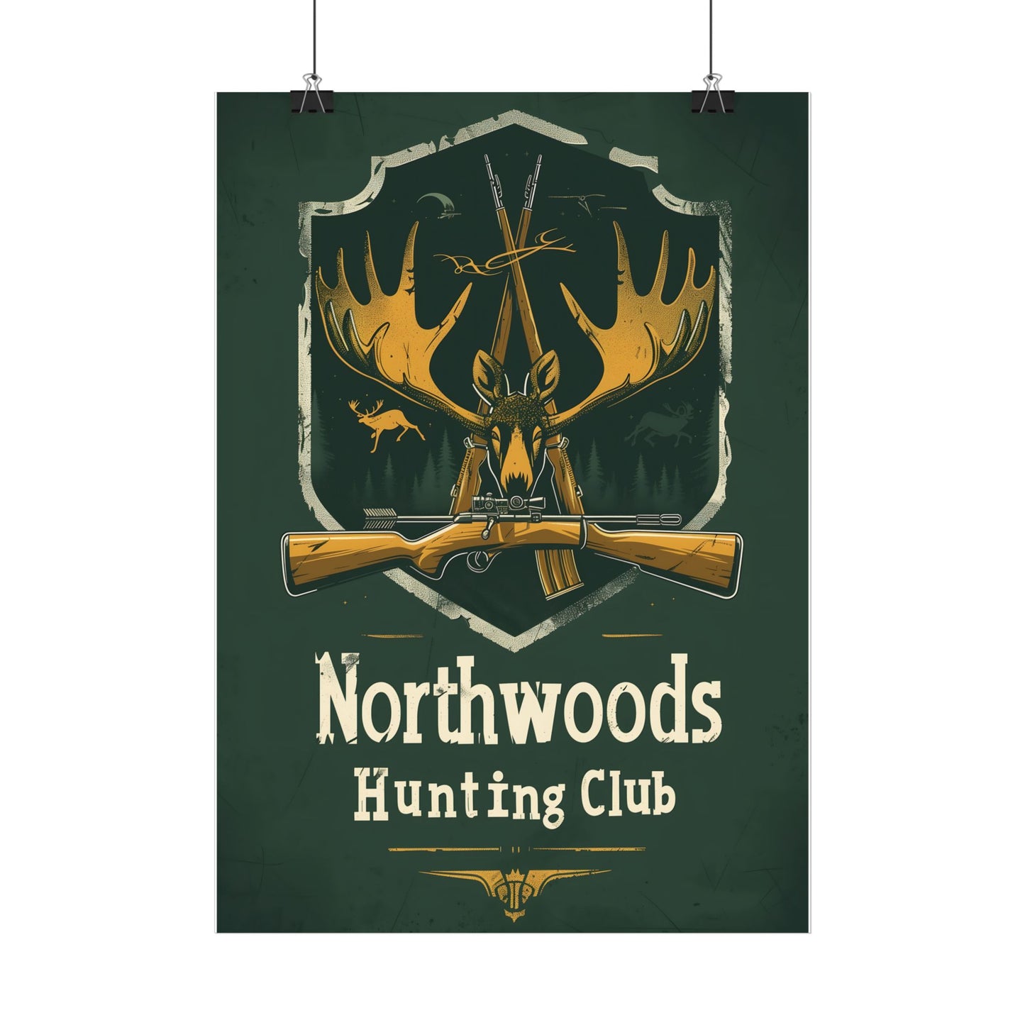 Northwoods Club Poster