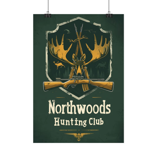 Northwoods Club Poster